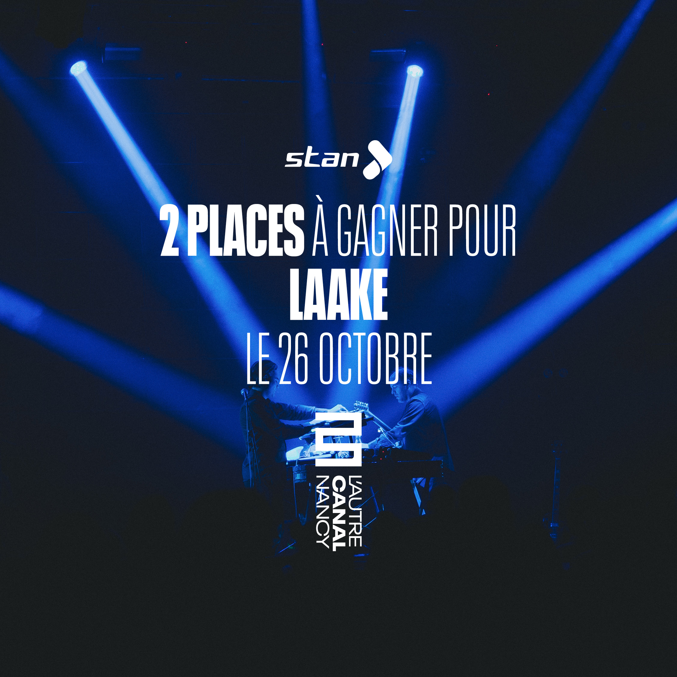 Jeu concours Laake à l'Autre Canal