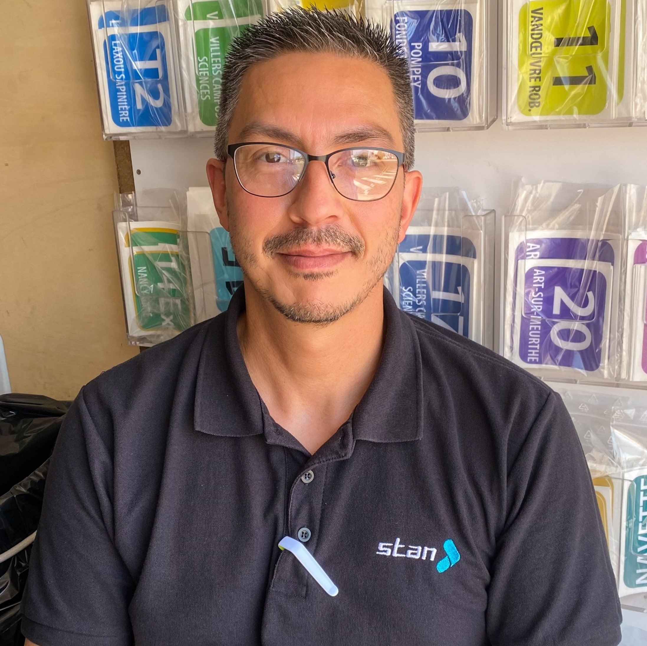 Damien, technicien de maintenance arrêt