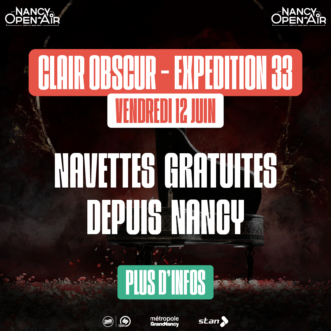 Nancy Open Air : navettes gratuites depuis Nancy