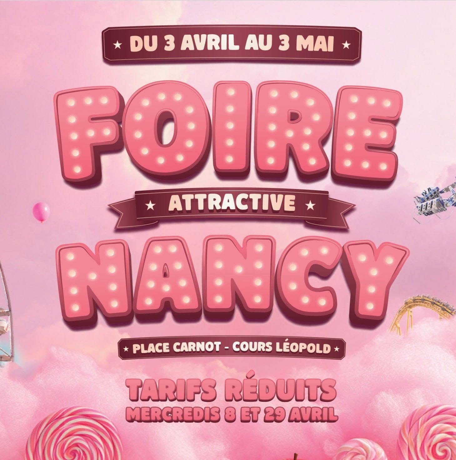 Foire attractive de Nancy