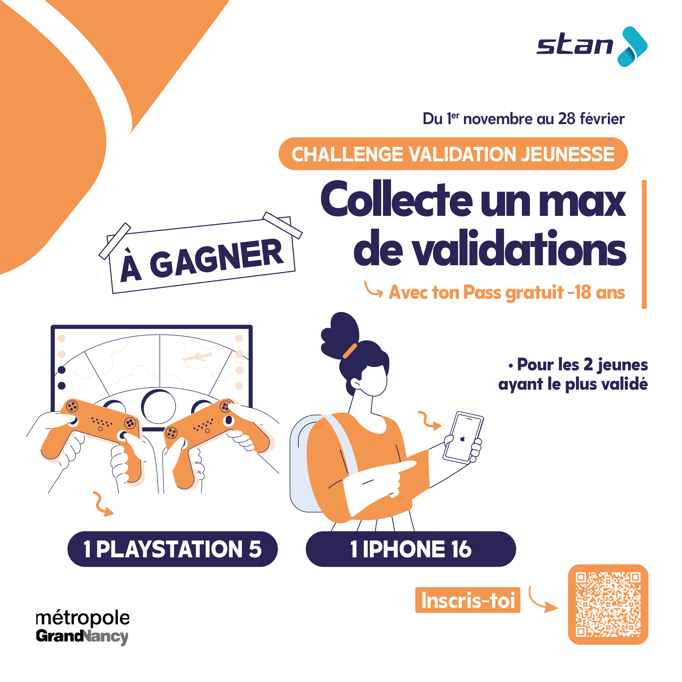 Challenge validation jeunesse du 1er novembre 2025 au 28 février 2026