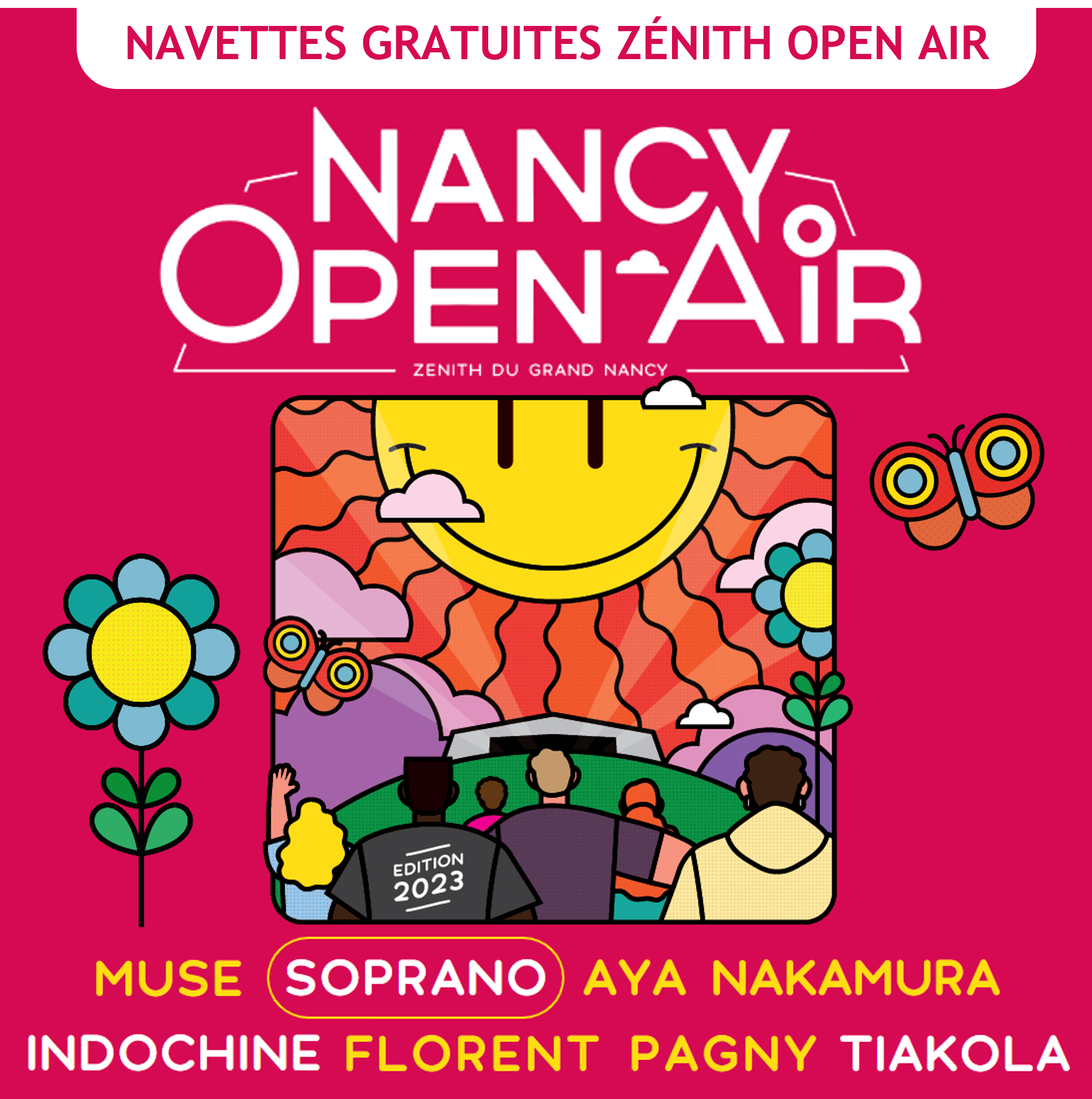 Nancy Open Air 2023 : du 17 juin au 8 juillet