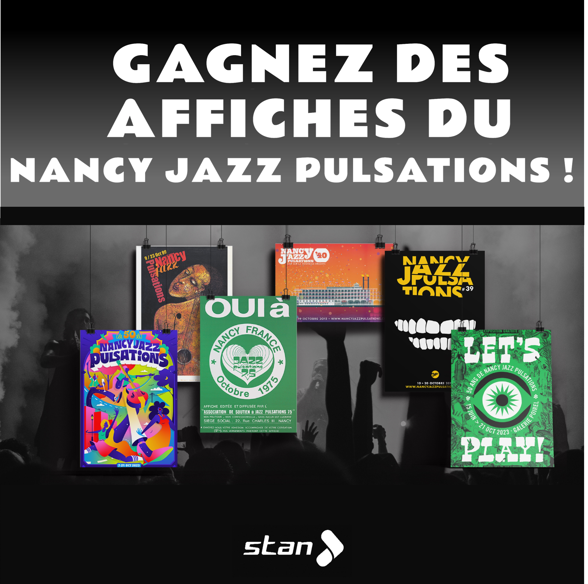 Jeu concours affiches du Nancy Jazz Pulsations