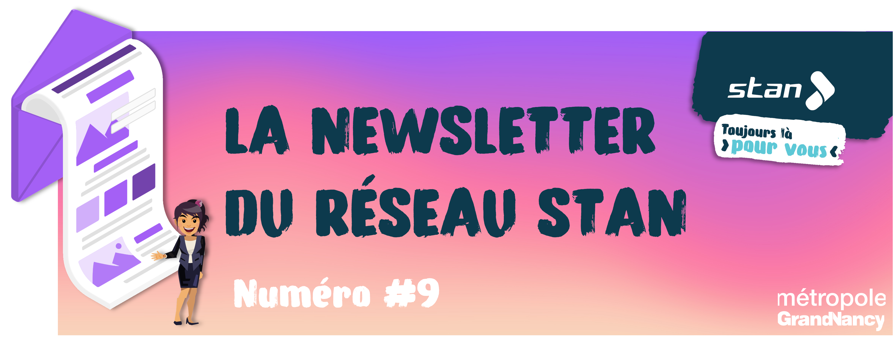 Découvrez la newsletter n°9 du réseau Stan !