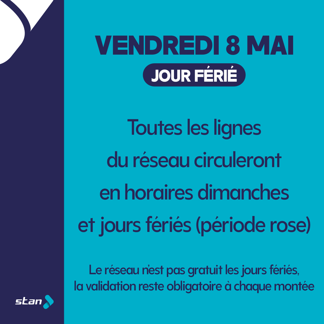 Niveau de service 8 mai