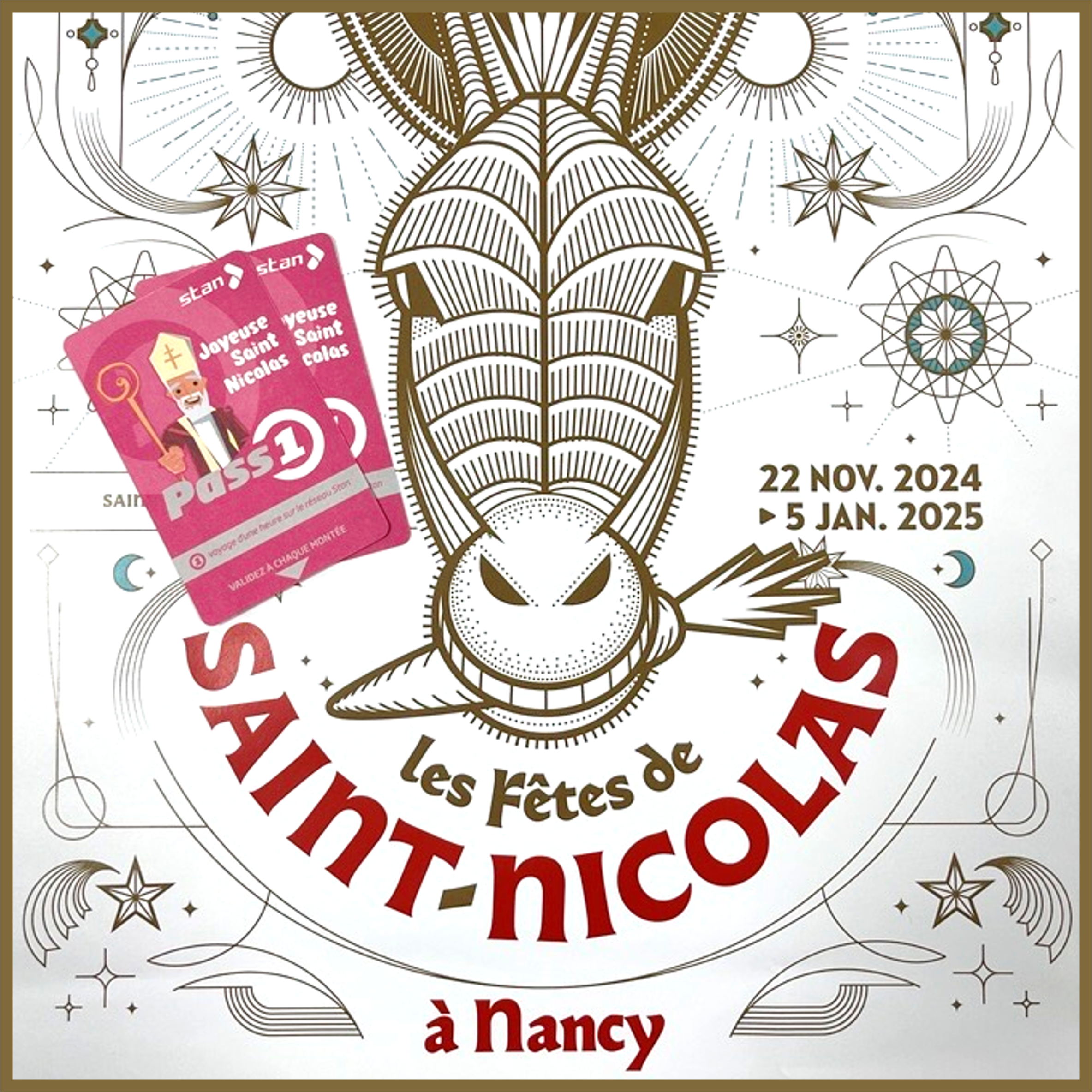 Ticket collector Saint Nicolas