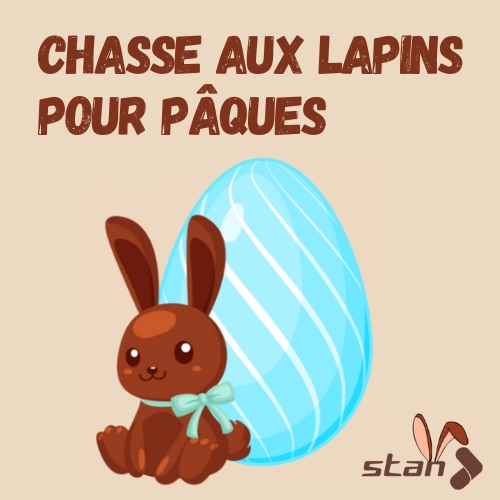 Pâques - Chasse aux lapins dans les bus 