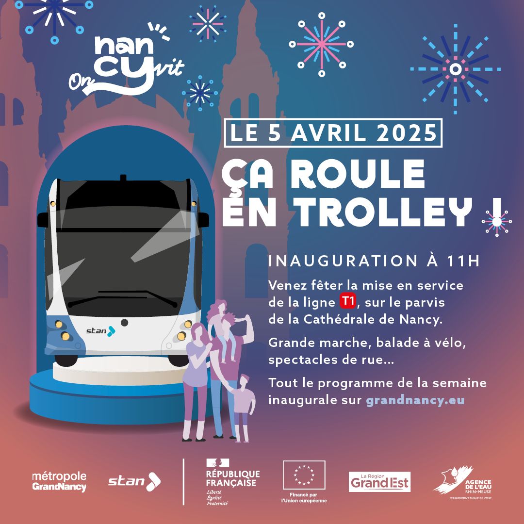 Trolley - La ligne T1 en service