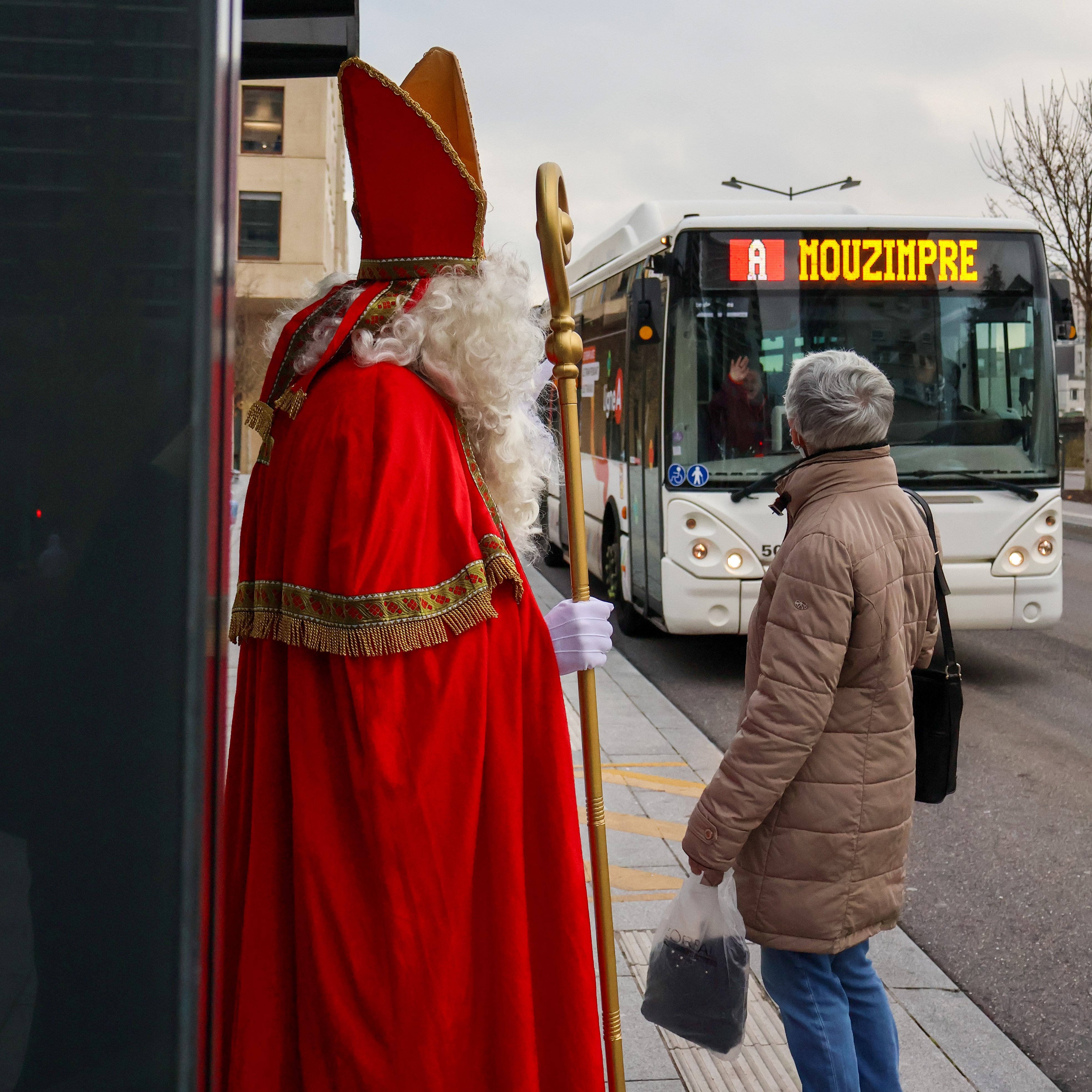 Ticket collector Saint Nicolas