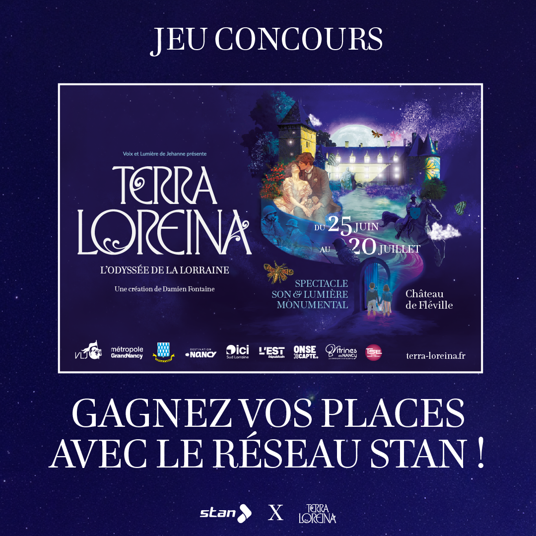 Jeux-concours : Nancy Open Air (Véronique SANSON, Jean  et Terra Loreina (son et lumière) au Château de Fléville