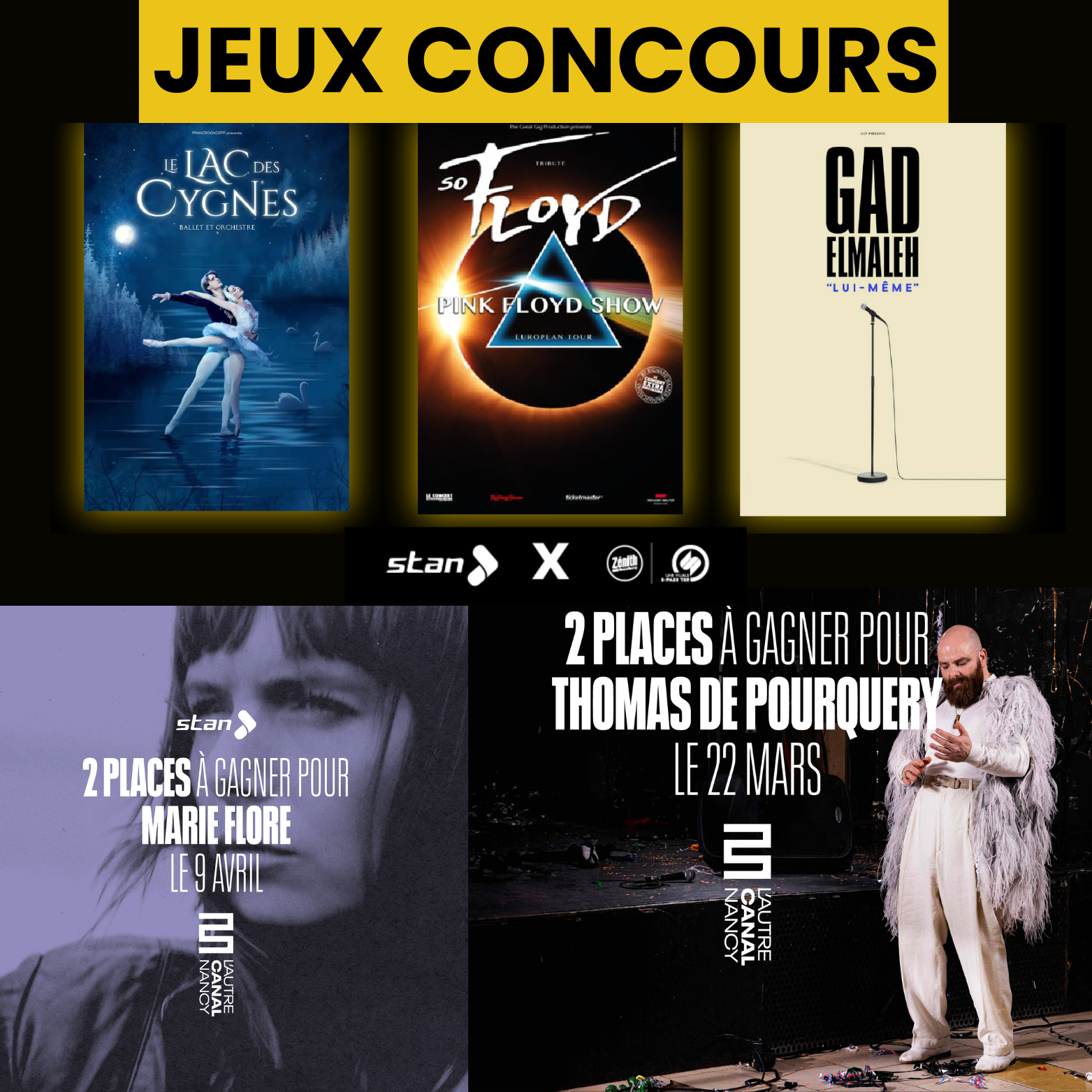 Jeux concours réseaux sociaux